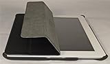 IMAGE OF V-Smart Full Protection Slim Smart Cover with Back Shell Case Stand for Apple iPad 2 (Fits all 2nd Generation iPads: Wifi/3G model 16GB, 32GB, 64GB) - Phantom Black