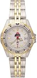 Ohio State Buckeyes Athletic O All Star Watch with Stainless Steel Band - Women's