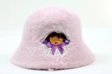 Dora Girl’s Mohair Bucket Hat-Pink W19S18C