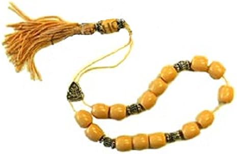 Light Amber Greek Worrybeads