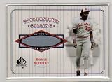 2001 SP Authentic Eddie Murray Game Used Jersey Baseball Card