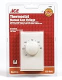 Single Pole Line Voltage Thermostat (11042)