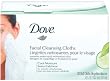 Dove Cool Moisture Facial Cleansing Cloths, Refill Pack, 30-Count Packages (Pack of 3)
