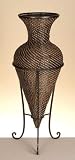 Oxidize Finish 31 High PLANTER with STAND