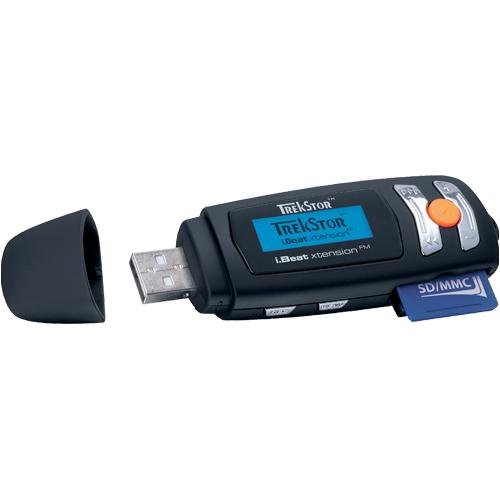 Electronics: TrekStor i.Beat xtension 1 GB MP3 Player with FM Radio  Black 