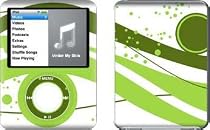Fantasy Green Design Protective Decal Skin Sticker for Apple iPod nano 3G (3rd Generation) 4GB/ 8GB Player