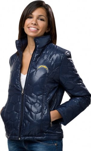 San Diego Chargers Women's Quilted Jacket