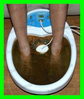 Ionic Detox Foot Bath System with Integrated Tub Basin