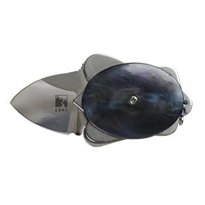 Columbia River Knife and Tool 5910A Turtle 1-Inch Razor Blade Utility Knife, Anthracite by 