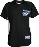 Toronto Blue Jays MLB Practice V Short Sleeve Tee Shirt By Nike Team Sports (M=40)