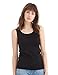 Simple Retro Women's Cotton Sleeveless Scoop Neck Tank Top