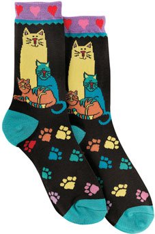 Fancy Cat Socks