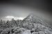 Brooding Winter in New York's Adirondack Mountains Photograph - Beautiful 16"x20" Photographic Print by Brendan Reals
