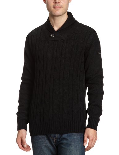 Ben Sherman Herren Pullover ME00042,Gr. 48/50 (M), Schwarz (black 05) Preisvergleich