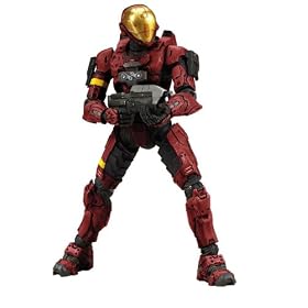 Halo 3 Series 1 - Spartan Soldier EVA Armor (Red) by McFarlane