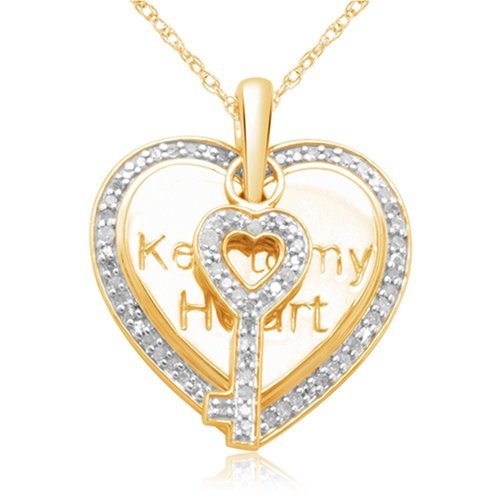 10k White or Yellow Gold 2-Piece Diamond \