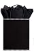 The Gift Wrap Company Optic Black And White Two-Tone Kraft Gift Bag (Pack of 12)