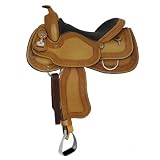 15.5 16 Crates Ladies Tooled Reiner Saddle 4521
