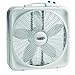 Lasko 3755 Box Fan with Thermostat