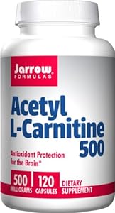 Jarrow Formulas Acetyl L-Carnitine 500mg, 120 Count