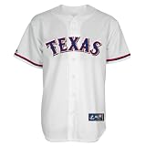 MLB Men's Texas Rangers Home Jersey, White