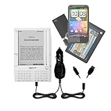 Amazon Kindle (1st Generation) Gomadic Multi Port Mini DC Auto / Vehicle Charger - One Charger with connections for two devices using upgradeable TipExchange