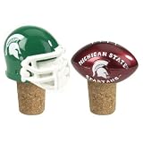 Michigan State Spartans NCAA Wine Bottle Cork Set (2.25)
