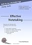 Effective Notetaking