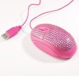 Pink Heaven Pink Diamante Mouse