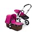 Bugaboo Cameleon Stroller in Dark Brown Base-Pink