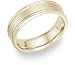 14k Yellow Gold Satin Wedding Band