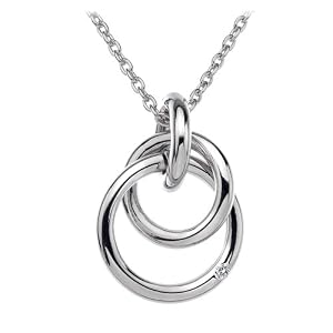 Hot Diamonds Eternity Interlocking Pendant of 40+5 cm (extender)