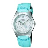 Casio Ladies Calendar Sub-dials Silver-Tone Analog Quartz Watch #LTP2069L-7A2V by Casio