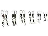 Kamikaze Barrel Swivel w/ Interlock Snap 60PC Mixed Set