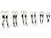 Kamikaze Barrel Swivel w/ Interlock Snap 60PC Mixed Set
