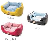 Pet Supplies : CIZL Loui Bed Cherry Pink Medium