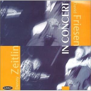 In Concert by David Friesen and Denny Zeitlin (Audio CD - 2000) - Live