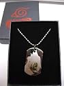 NARUTO Anime Manga: Sasuke Dog Tag Necklace