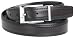 Geoffrey Beene Men's 1 1/4" Reversible Leather Belt, Burgundy/Black