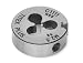 TITEX 106127 M4.0 x 0.70mm Round Adjustable Carbon Steel Threading Die, 20mm Die OD