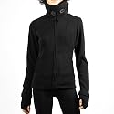 BENCH Cockney Funnel Neck Fleece schwarz, Größe:M