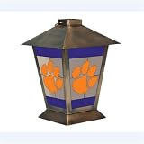 Clemson Tigers NCAA Glass & Metal Candle Lantern (11)