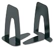 5 Star Office Book Ends Metal Heavy-duty 229mm Black (Pack 2)