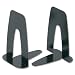 5 Star Office Book Ends Metal Heavy-duty 178mm Black (Pack 2)