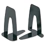 5 Star Office Book Ends Metal Heavy-duty 229mm Black (Pack 2)