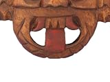 Handmade 'Night Clown' Tribal Mask Wall Hanging (Thailand)