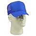 Blank Hat 5 Panel Summer Mesh Youth Cap in Royal