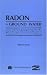 Radon in Ground Water