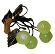 Chinese jade grapes - hand carved