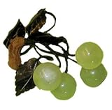 Chinese jade grapes - hand carved